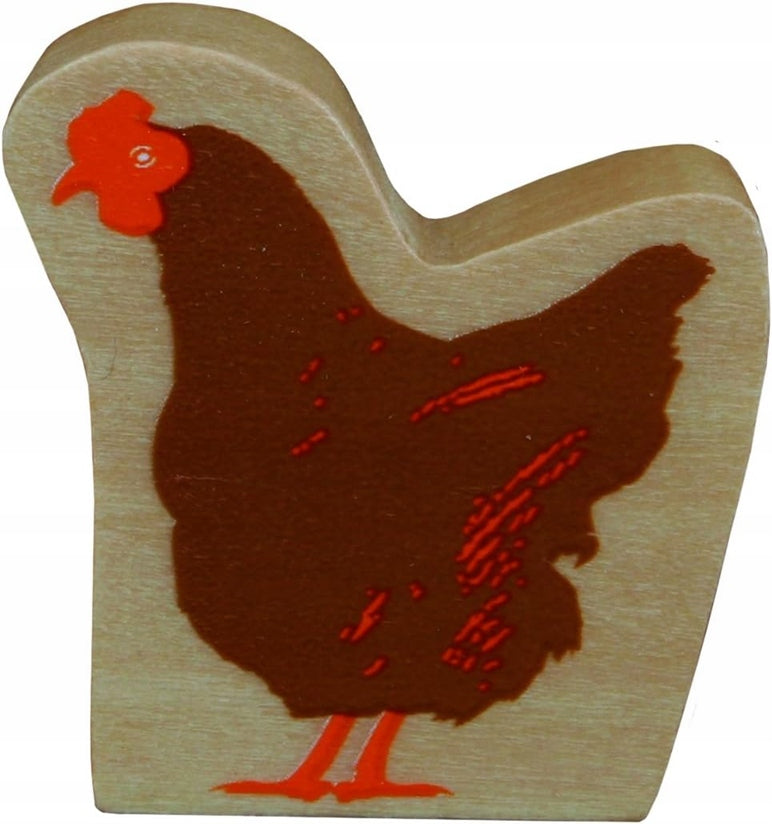 ROBA drewniana zagroda i 6 zwierząt FARMA 30,5 x 37 x 31,5 cm