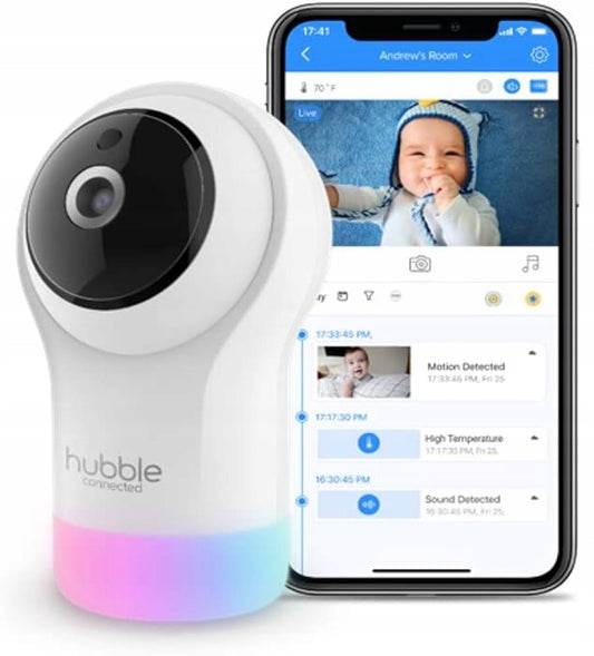 HUBBLE Nursery Pal Glow ELEKTRONICKÁ OPATROVATEĽKA kamera Smart HD