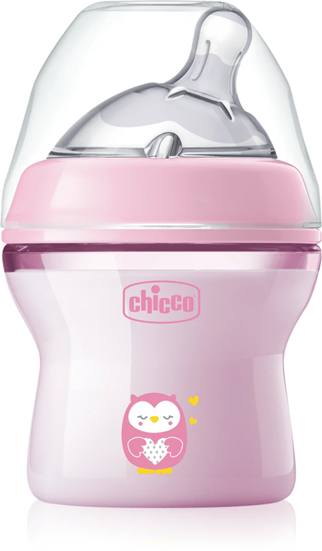 CHICCO NaturalFeeling biberon 150 ml 0+ debit lent