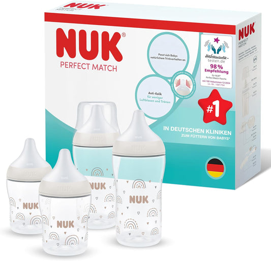 NUK Perfect Match Anti-Kolik-Babyflaschen 150/260 ml 3m+