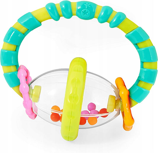 BRIGHT STARTS Grab&Spin Rassel 3m+