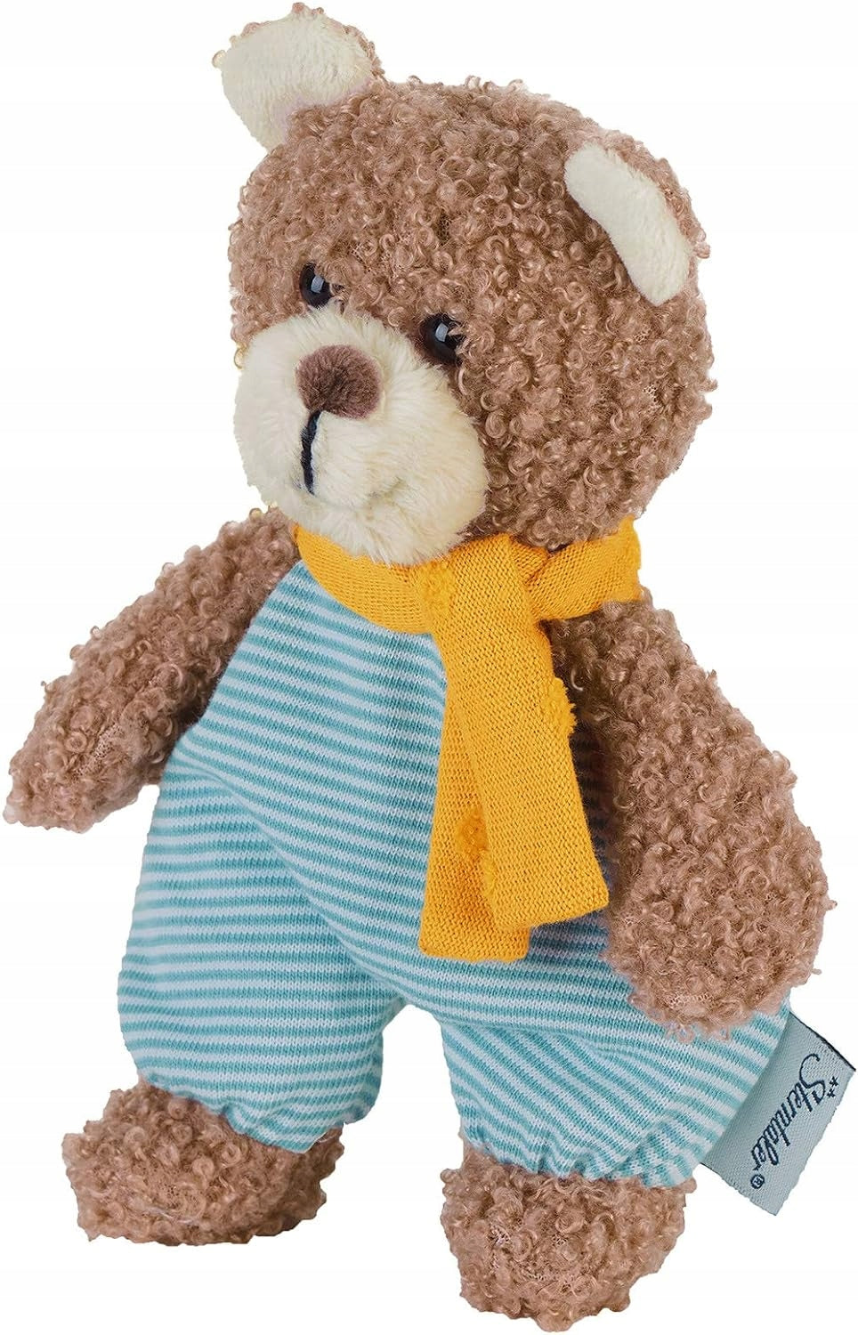 STERNTALER Bär Ben Kuscheltier mit Rassel 17cm "N