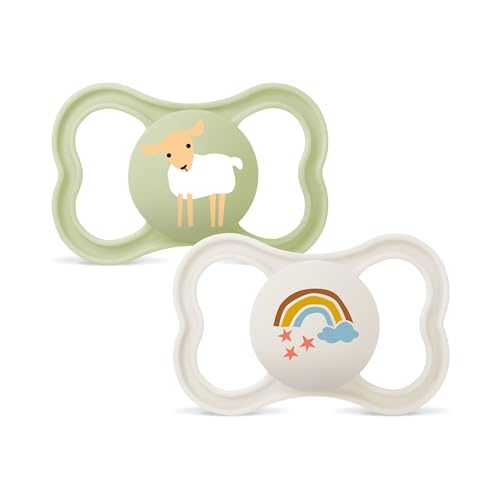 MAM Air Silikon-Schnuller, 2er-Pack, ab 16 Monaten