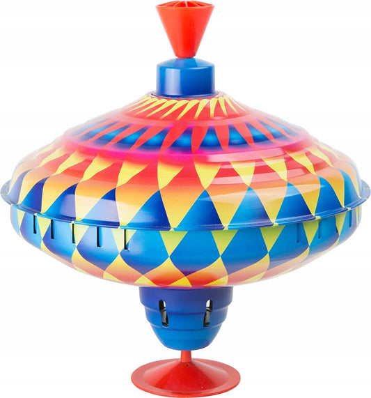 SMALL FOOT Metallkreisel 22 cm 12 m+