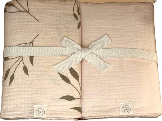 DIKOS Musselin-Windeltücher x2 120x120cm