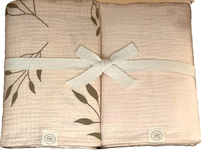 DIKOS Musselin-Windeltücher x2 120x120cm