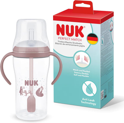 NUK Perfect Match Trinkhalmbecher 260 ml 8m+