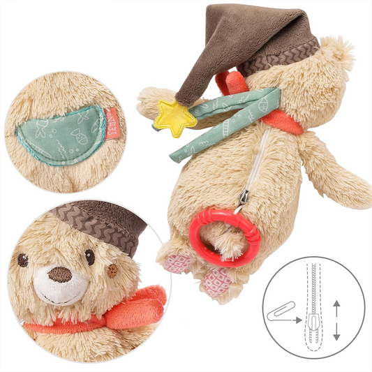 FEHN Kuschelbär Bruno Spieluhr Stofftier 21 cm