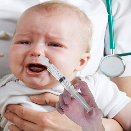 BABY AGE Nasenduschen-Spritzen 2 Stück 10ml