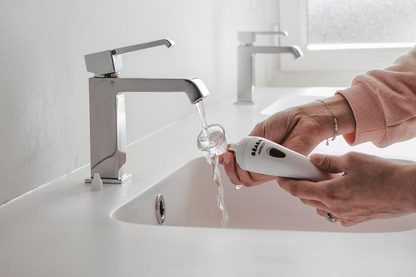 BEABA Aspidoo elektrischer Nasensauger 18,5 cm + 2 Aufsätze und Etui