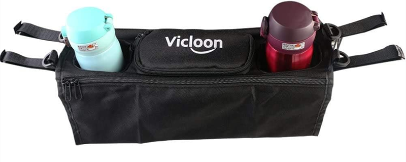 VICLOON universaler Kinderwagen-Organizer 13 x 45 cm