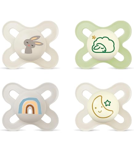 MAM Original Start Schnuller Day&Night 0–2 Monate x4 LEUCHTEND