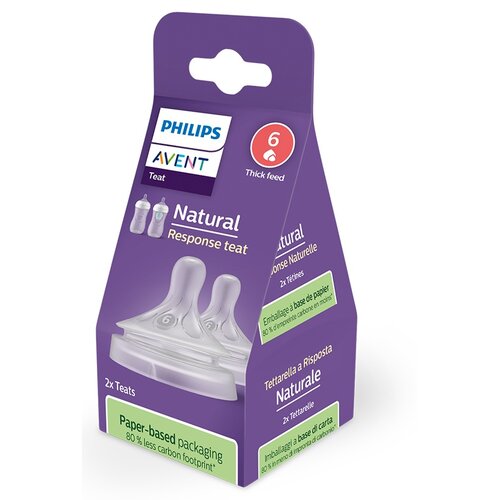 Philips Avent Natural Response Flaschensauger Durchfluss 6