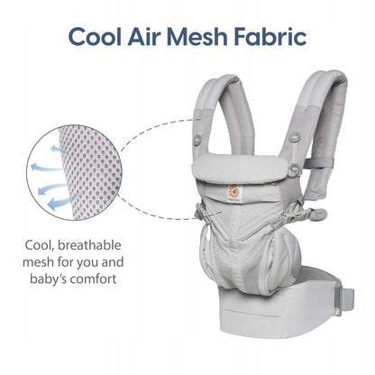 ERGOBABY OMNI 360 COOL AIR MESH ergonomische Babytrage 3,2-20,4kg