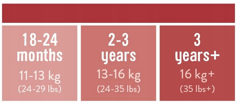 BAMBINO MIO Trainingswindeln weiß 2-3 Jahre