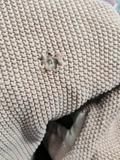 LASSIG Fußsack/Decke für Babyschale GOTS