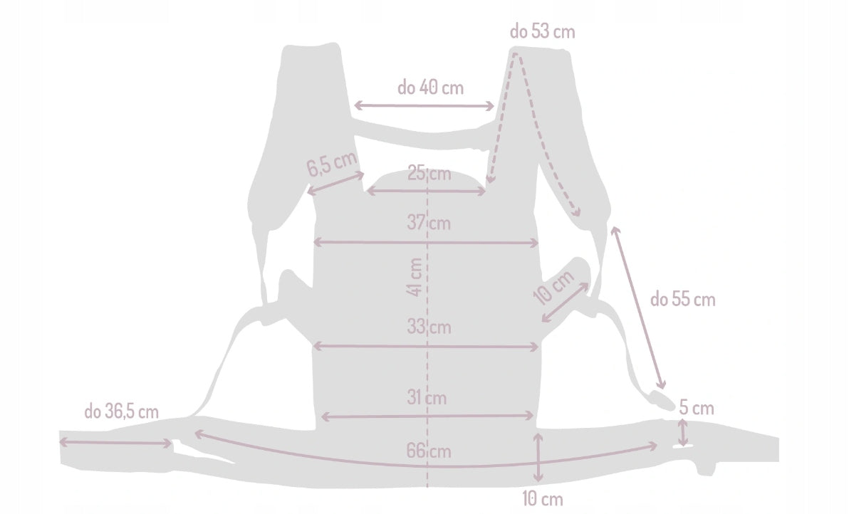 MOMI COLLETE nosidełko ergonomiczne od 3msc do20kg
