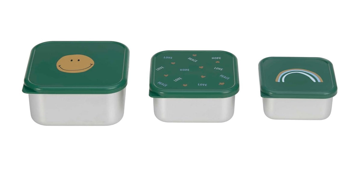 LASSIG Snackbox, robuste Snackboxen x3