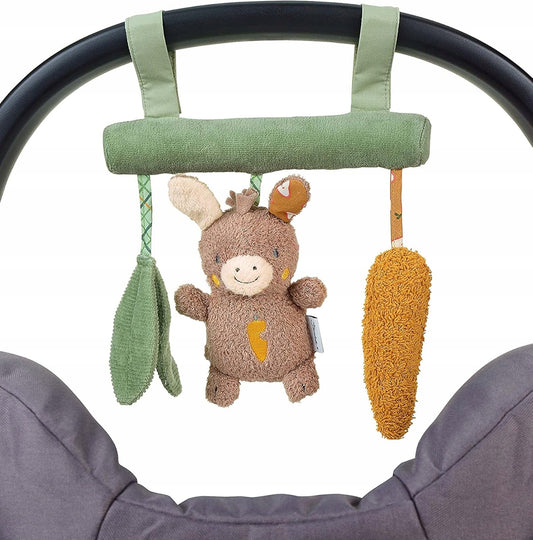 STERNTALER Trapez-Kinderwagenkette mit Rassel ESEL EMMILIUS „N