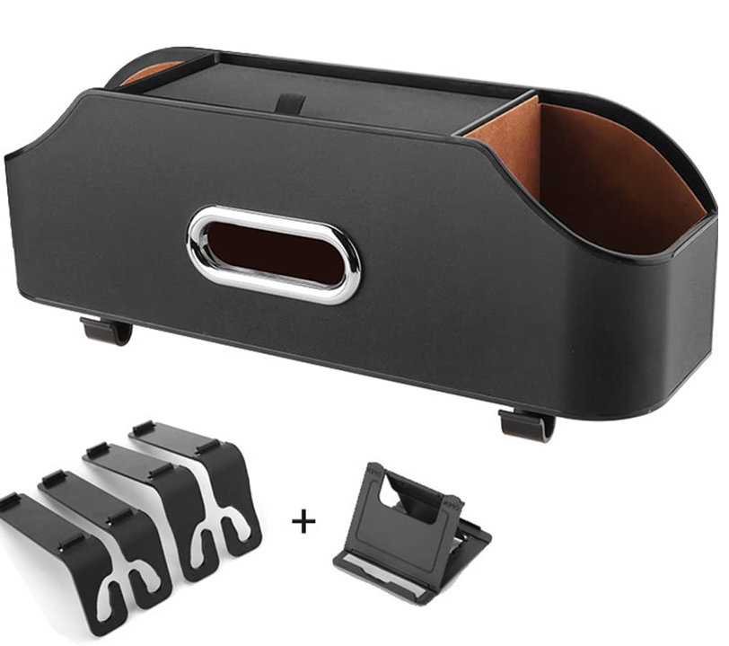 CARODI Multifunktionaler Auto-Organizer für Flaschen, Taschentücher und Zubehör