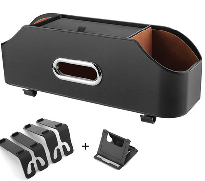 CARODI Multifunktionaler Auto-Organizer für Flaschen, Taschentücher und Zubehör
