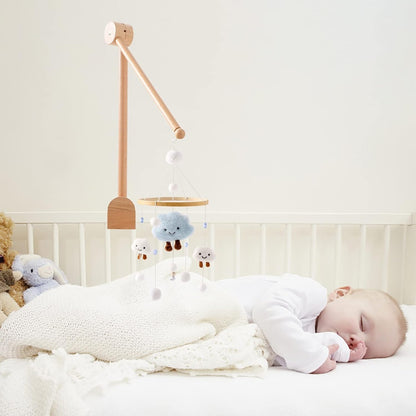 GIFT OF NATURE Holzhalterung für Babybett-Mobile