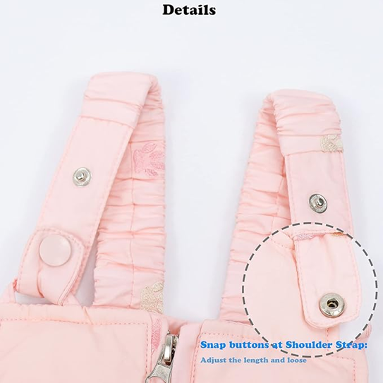 MINIZONE winter jumpsuit, double-breasted