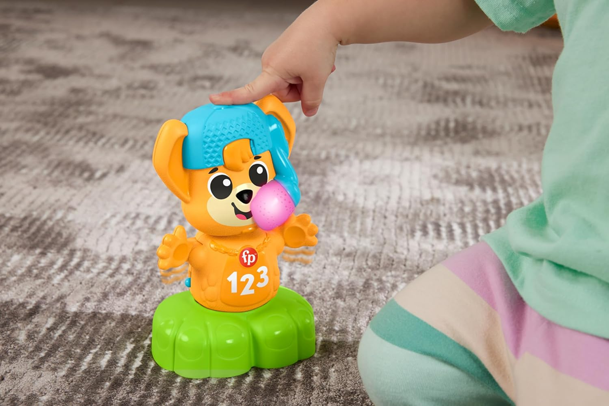 FISHER-PRICE Animal Band interactive fox in Italian version