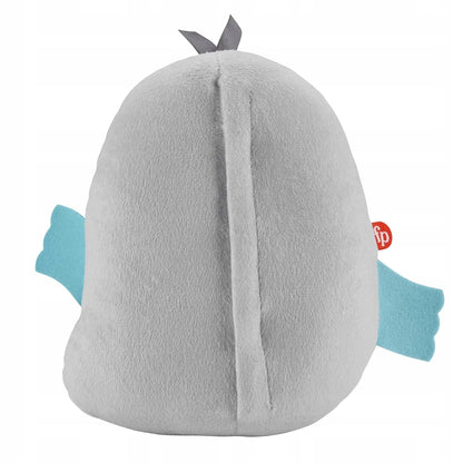 FISHER-PRICE Chill Vibes Kuscheltier mit Melodien und Vibrationen WALROSS 17 cm