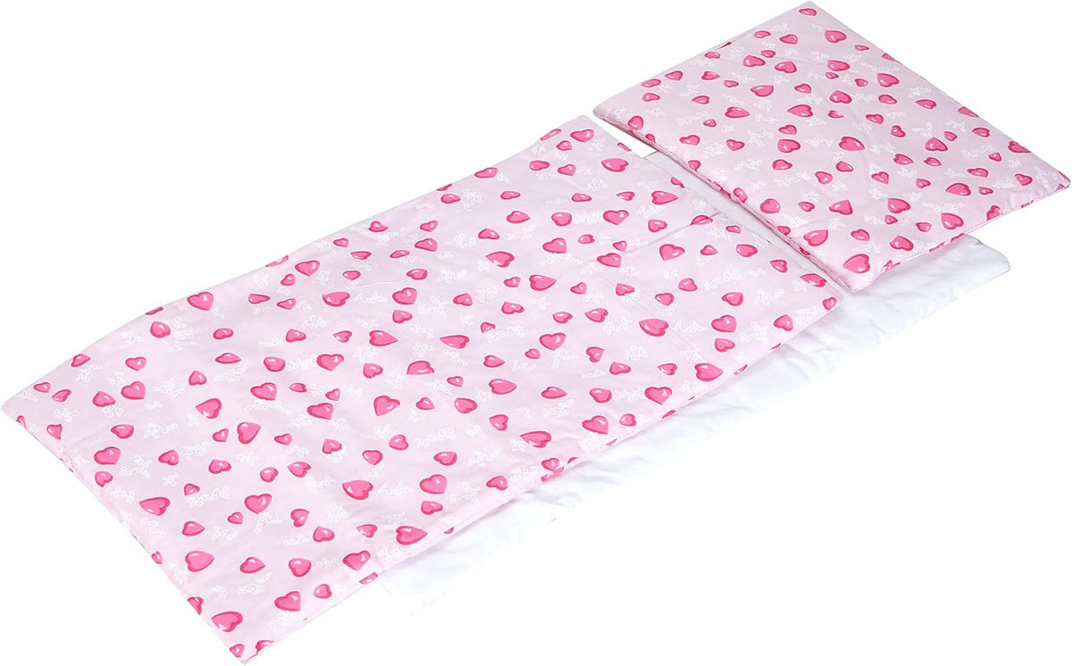 PINOLINO Bettausstattung für Puppenbett 3-teilig 53x25 cm