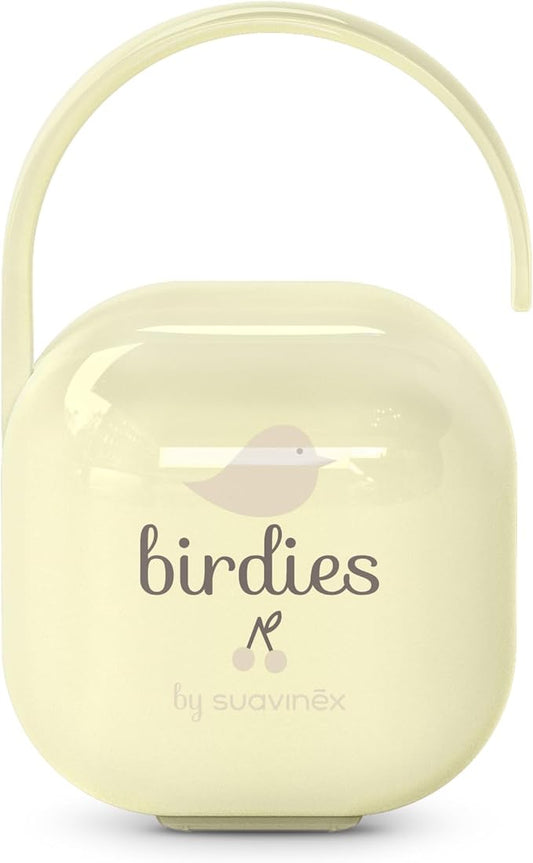 SUAVINEX Birdies Etui für 2 Schnuller