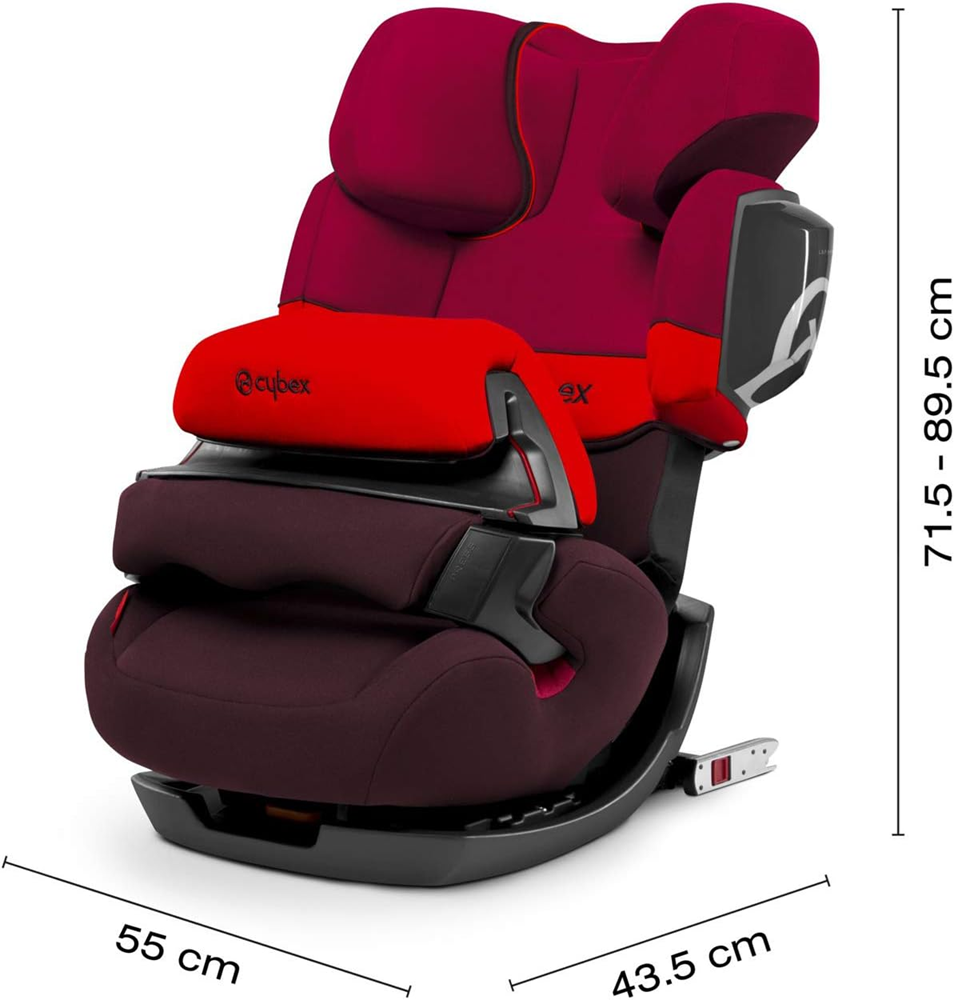 CYBEX SILVER PALLAS 2-FIX Kindersitz Gr. 1/2/3 ISOFIX 9-36 Monate