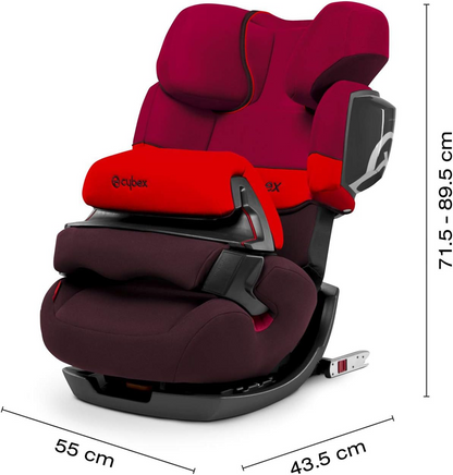CYBEX SILVER PALLAS 2-FIX Kindersitz Gr. 1/2/3 ISOFIX 9-36 Monate