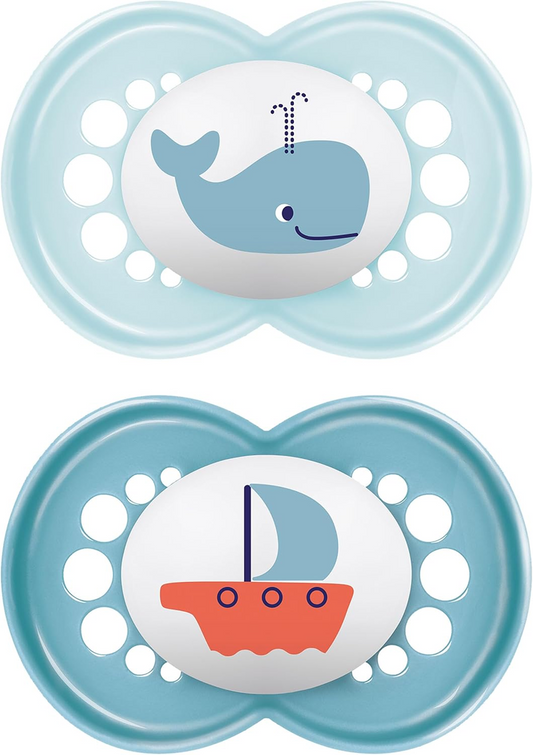 MAM ORIGINAL ciuccio calmante x216 mesi+ SILICONE