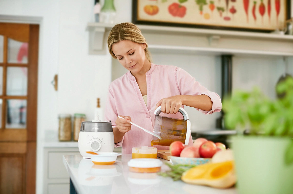 PHILIPS AVENT SCF883/01 4-in-1 Dampfgarer und Mixer 1000ml