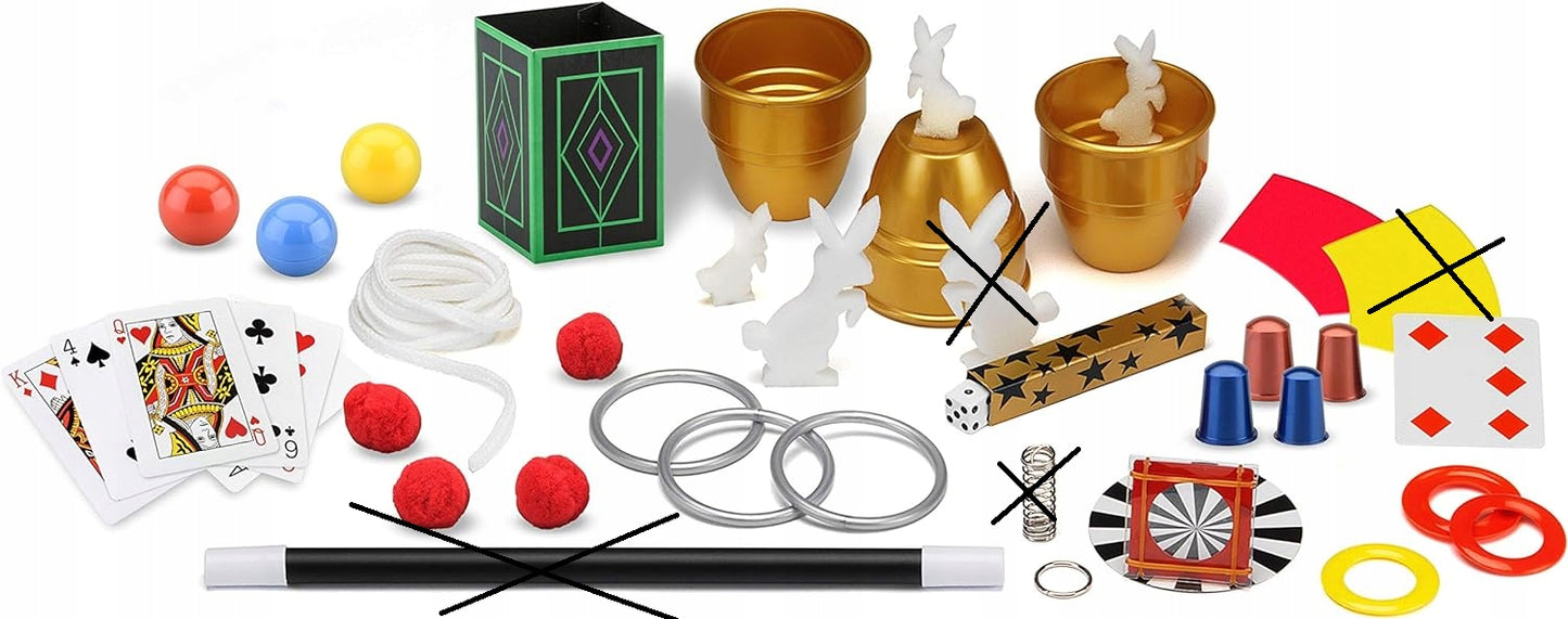 KOSMOS Szkoła Magii złota edycja 150 sztuczek instrukcja J. NIEMIECKI