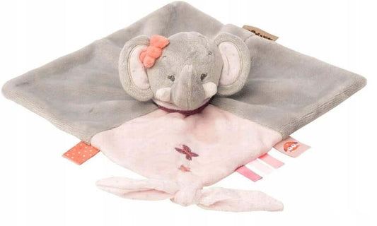 NATTOU Schmusetuch Elefant Adele 27 x 27 cm