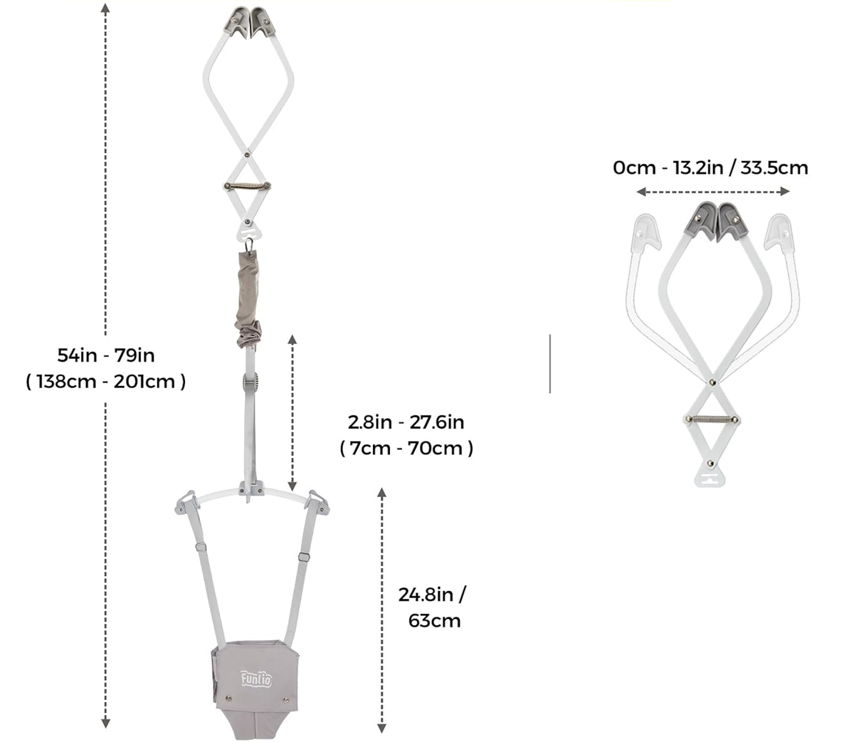 FUNLIO Türhopser 6-24 Monate bis 18 kg