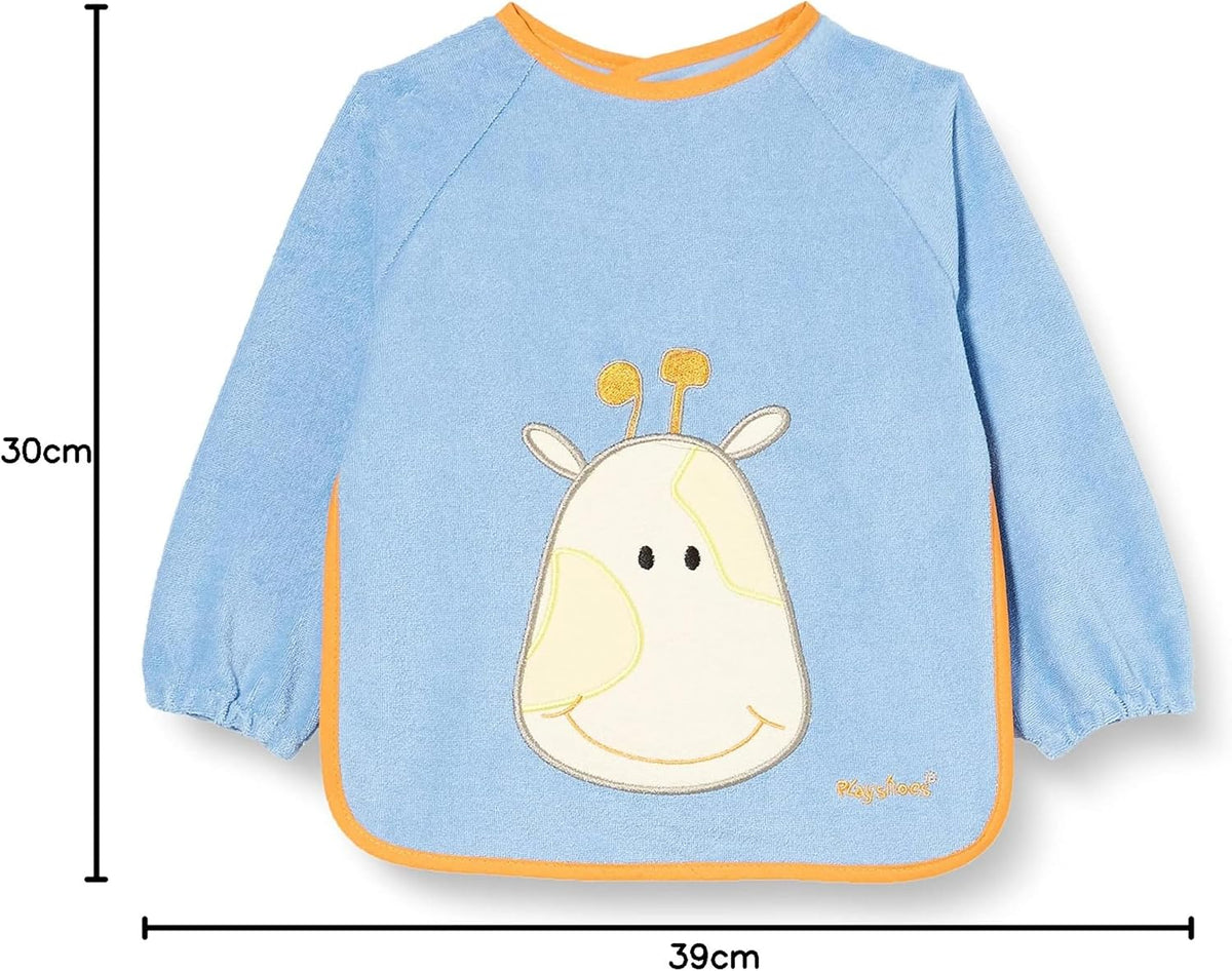 PLAYSHOES Lätzchen mit Ärmeln Schürzenlätzchen 9m+