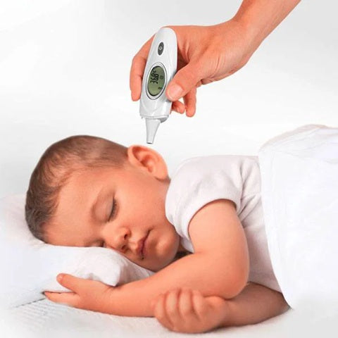 REER Colour SkinTemp berührungsloses Digitalthermometer 3-in-1 LCD