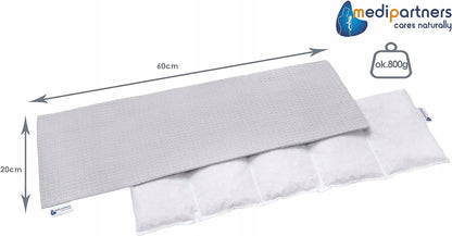MEDIPARTNERS Kirschkernkissen GROSS 800g 60x20 cm MINKY