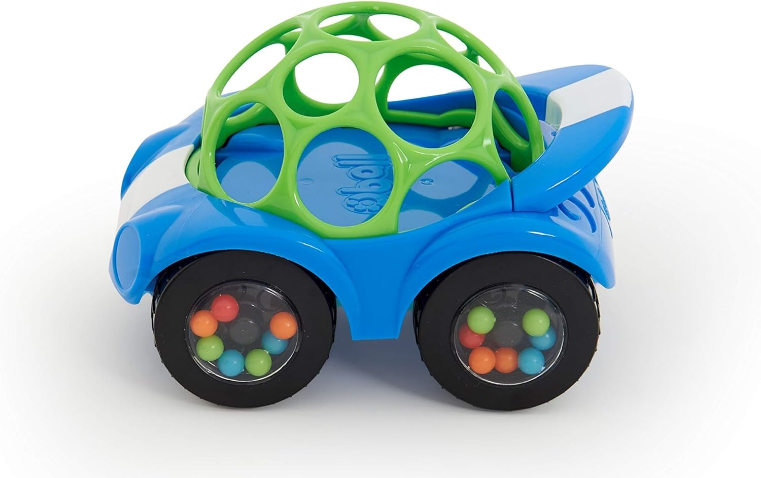 BRIGHT STARTS Oball Rattle & Roll jeżdżący samochód z grzechotką