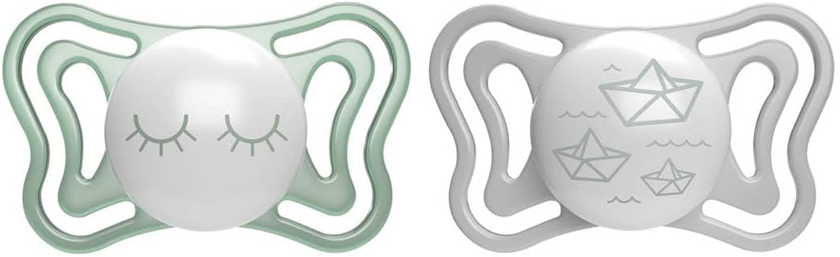 CHICCO PhysioForma Schnuller x2 16-36M LEUCHTEND
