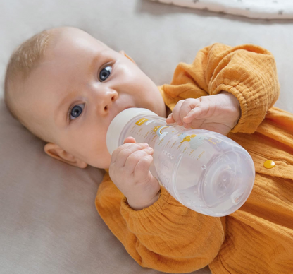 MAM Easy Active zestaw butelek 2x 330 ml 4 m+ smoczek 3 TYGRYS