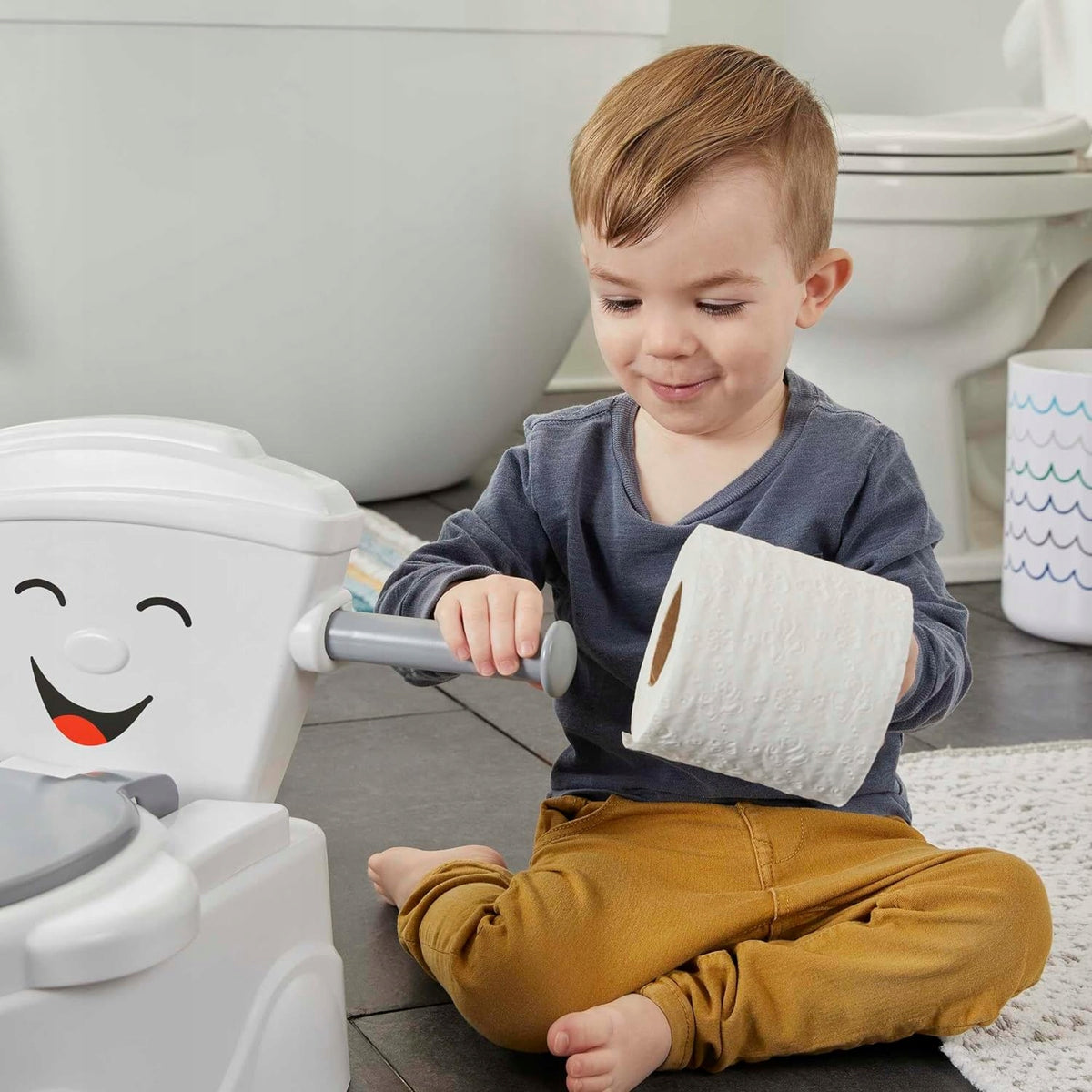 FISHER PRICE Töpfchen Meine erste Toilette DE