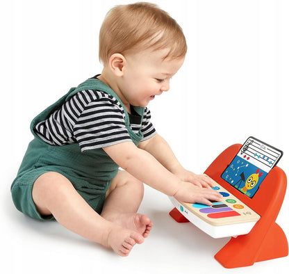 HAPE Cal's First träpiano med touch och noter 6 melodier