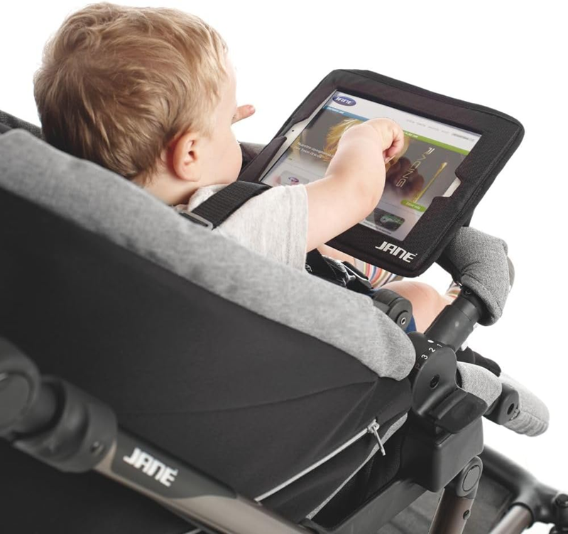 JANE 2in1 Autositzspiegel zur Beobachtung des Kindes und Tablet-Hülle 20x26