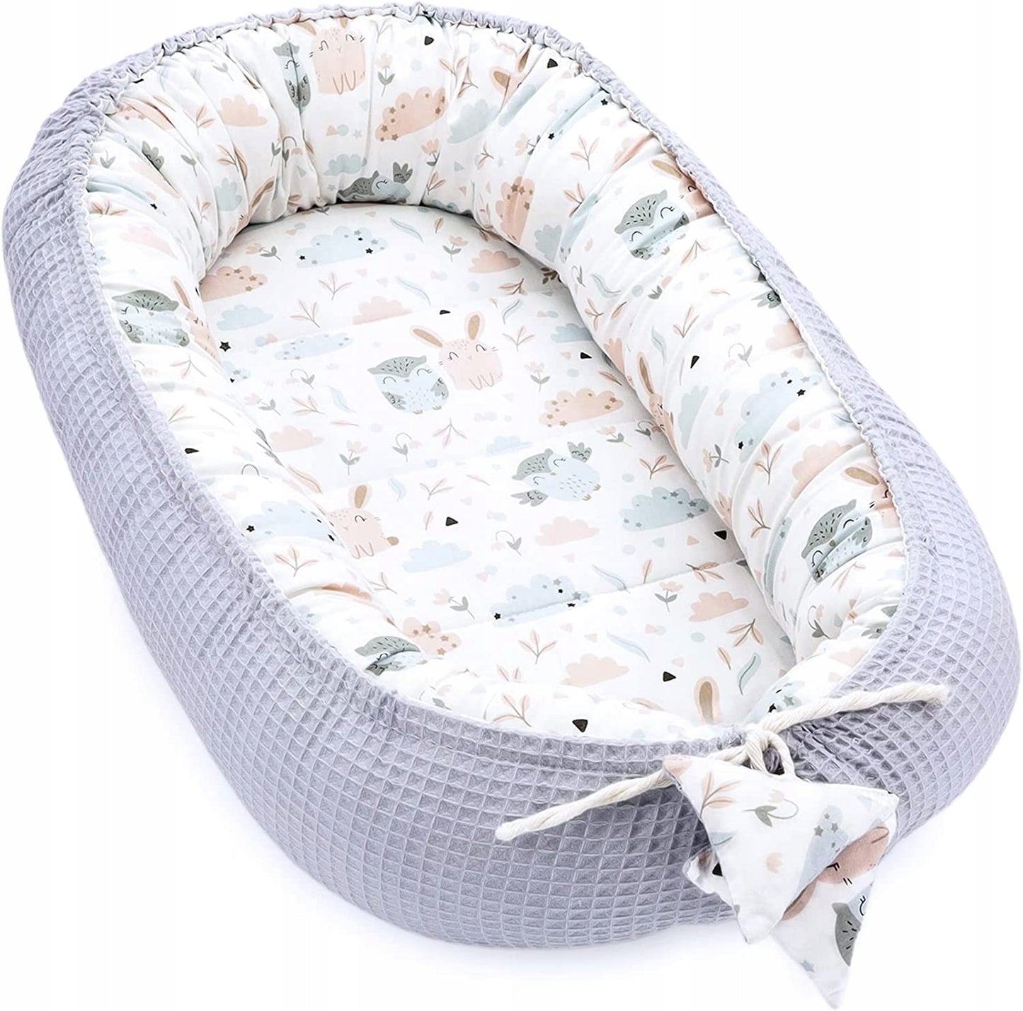 TOTSY BABY kokon niemowlęcy gniazdo 90 x 50