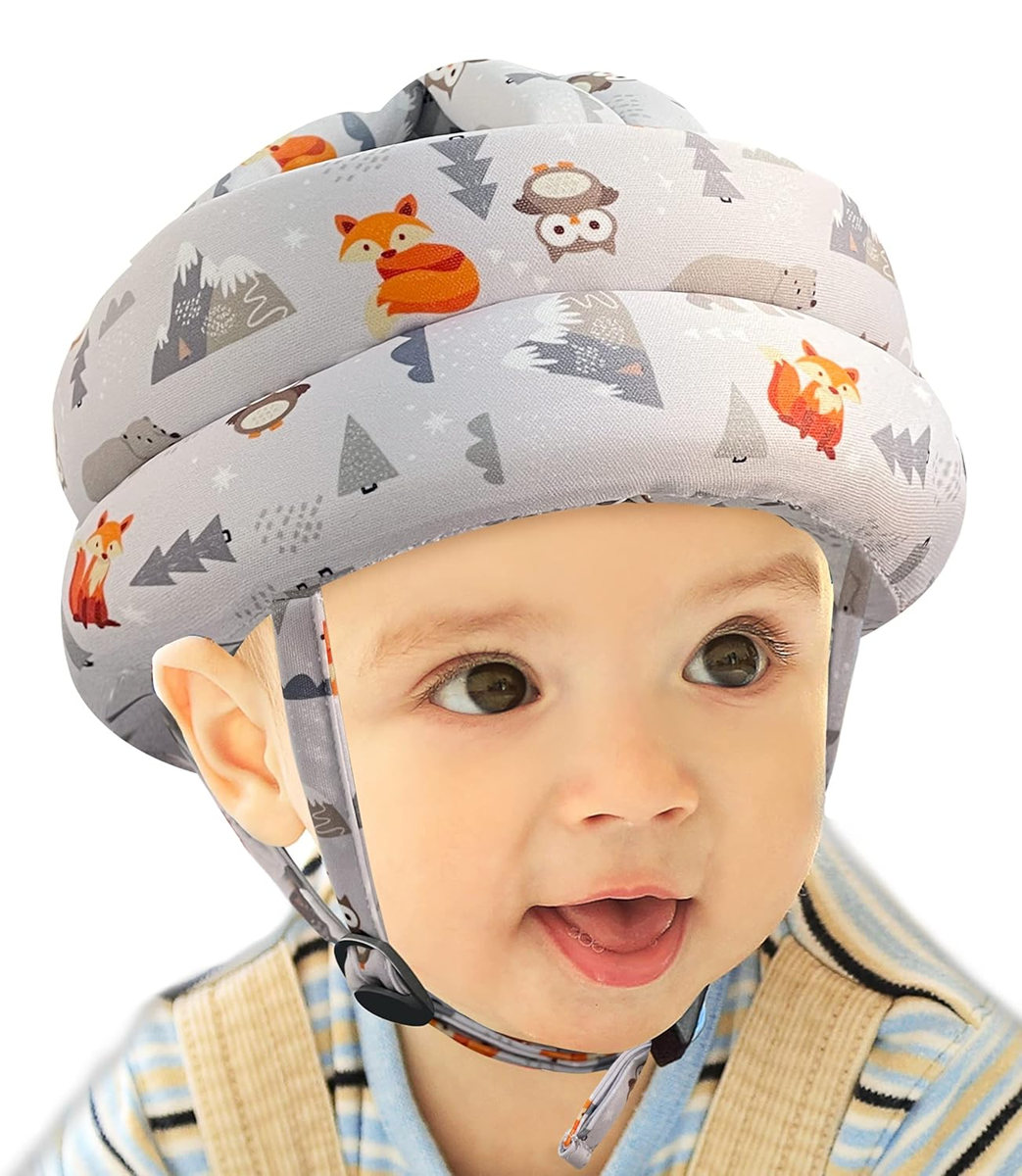 SIMPLY KIDS Schutzhelm für Kleinkinder 6-24 Monate FUCHS