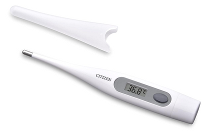 CITIZEN CTA303 digitales 3in1 LCD-Thermometer + Etui